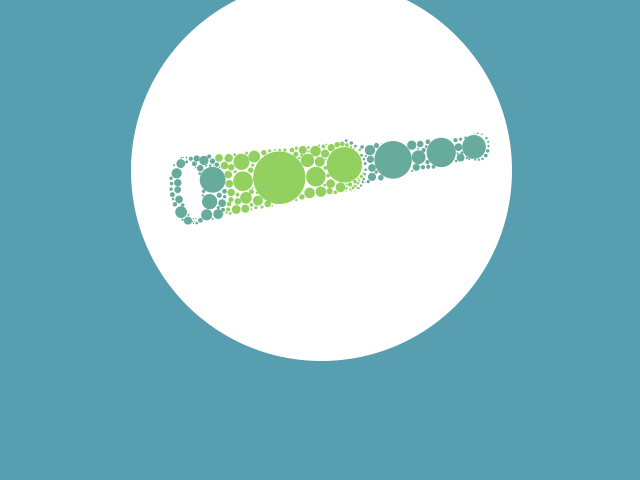 Eine Grafik eines Fernrohrs.