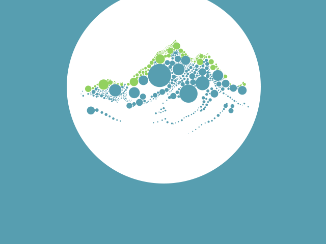 Eine Grafik eines Berges.